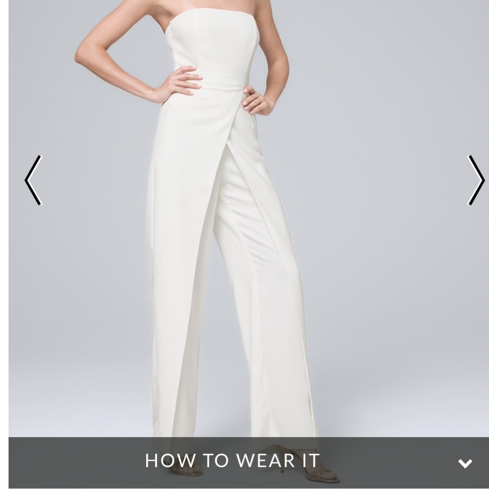 White Jumpsuit from WHBM